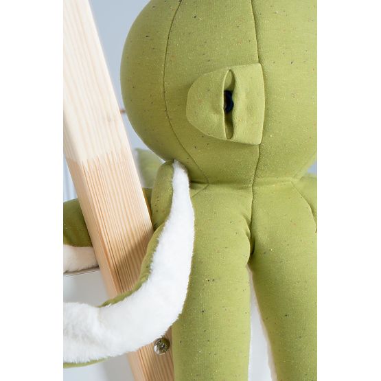 Plyšová chobotnica - zelená