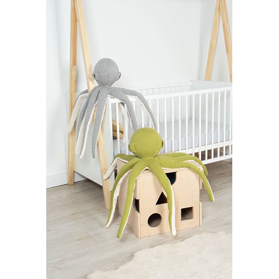 Plyšová chobotnica - zelená