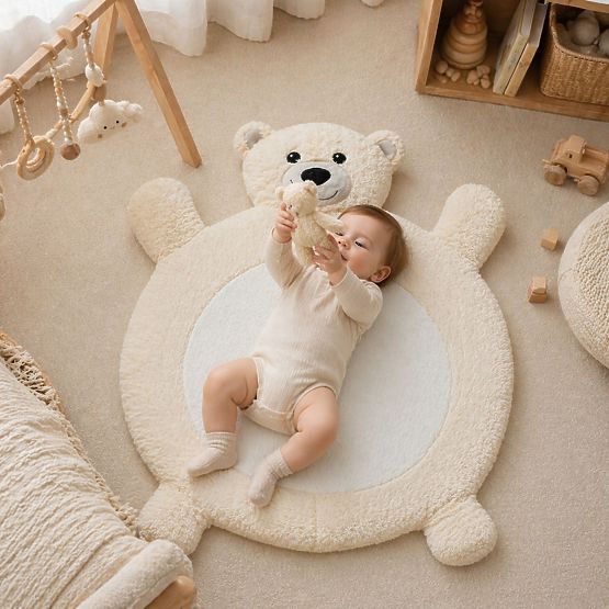 Plyšová podložka Baby - Medvedík