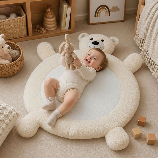 Plyšová podložka Baby - Medvedík