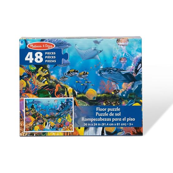Podlahové puzzle podmorský svet 48 dielikov