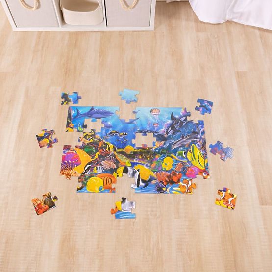 Podlahové puzzle podmorský svet 48 dielikov
