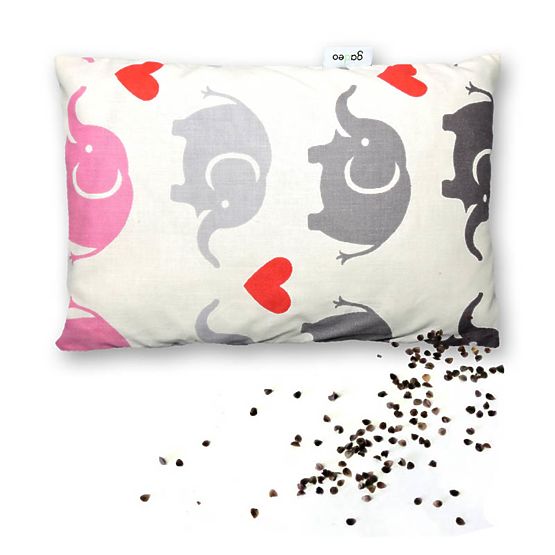 Pohánkový vankúšik JUMBO pink