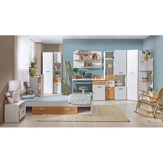 Police L8 - biela / dub nash