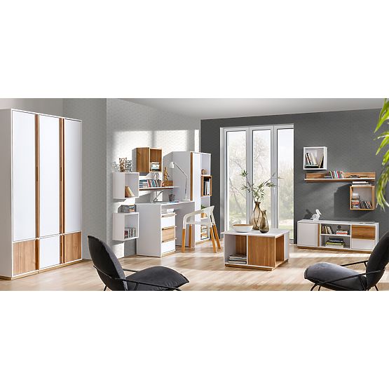 Police štvorec Evade - biela