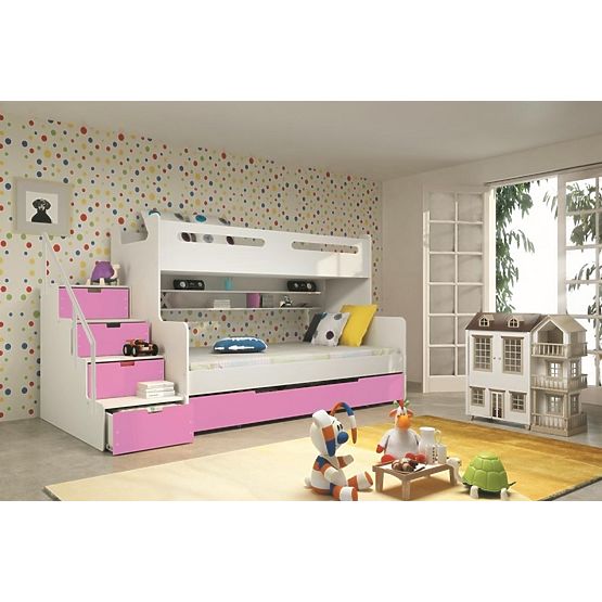 Poschodová posteľ Max3 rôzne farby