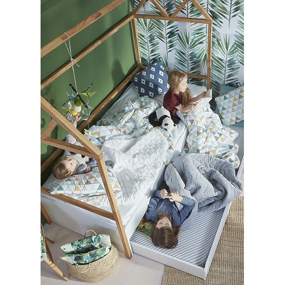 Posteľ domček so zásuvkou Lotti