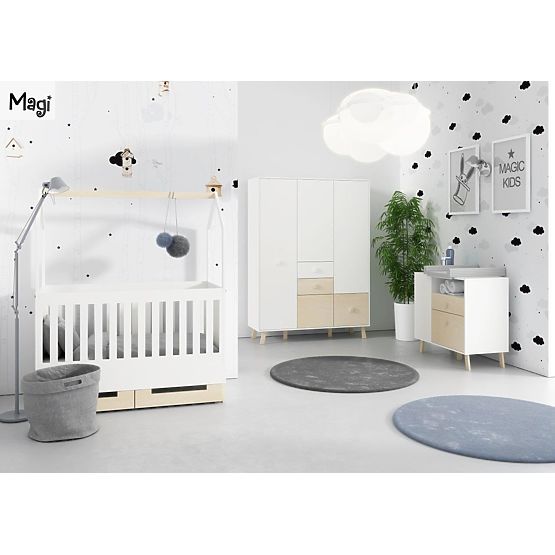 Posteľ Magi - 200x90 cm - T10-09-W-BS