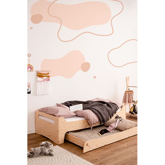 Postel Nina s úložným prostorem 