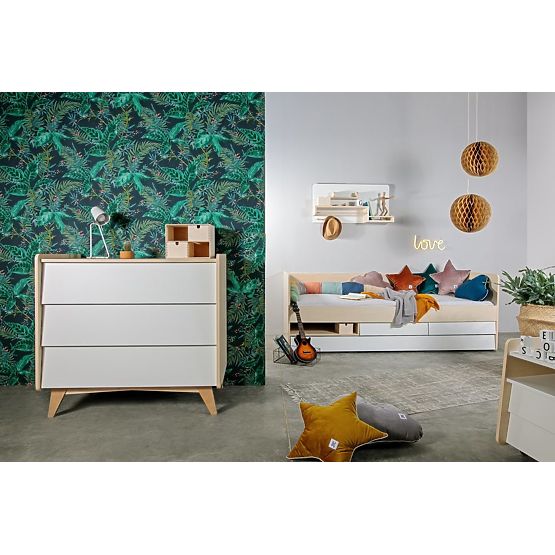 Posteľ s chrbtom So sixty 200 x 90 cm