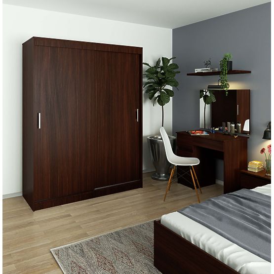 POSUVNÁ SKRIŇA 150 cm CLP MONO WENGE