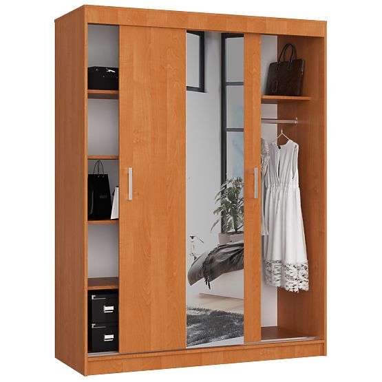 POSUVNÁ SKRIŇA 150cm CLP ORECH