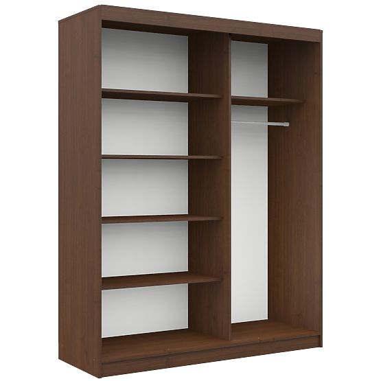 POSUVNÁ SKRIŇA 150cm CLP WENGE / BIELA