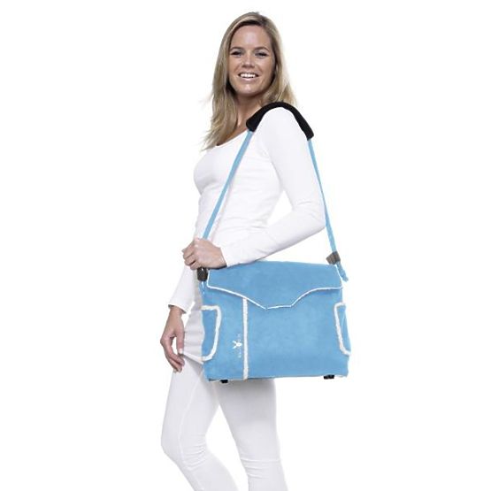 Prebaľovacia taška na kočík Wallaboo Modrá