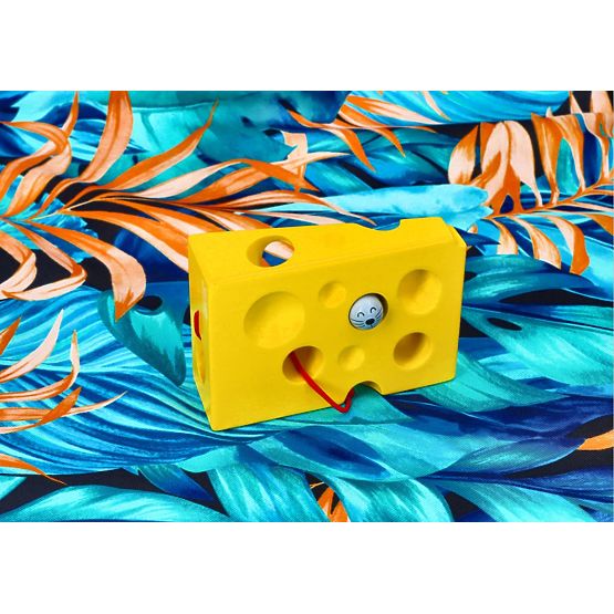 Prepletacie bludisko - žltý syr pre myšku