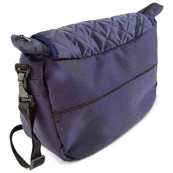 Prešívaná taška na kočík CARETERO graphite Sivá