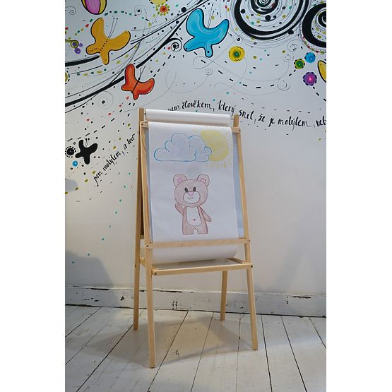 Prírodná detská magnetická tabuľa