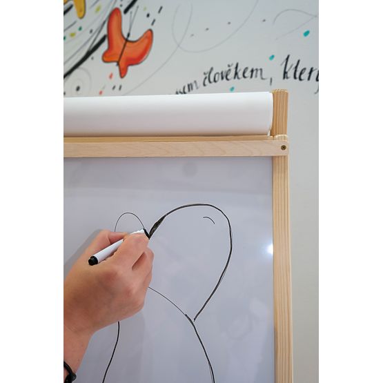 Prírodná detská magnetická tabuľa