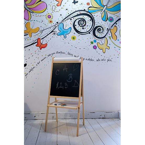 Prírodná detská magnetická tabuľa