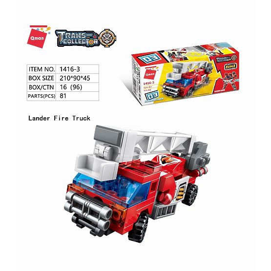 Qman Blazing Mars 1416 sada 6v1