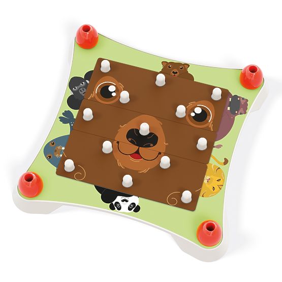 Quercetti Puzzle Zvieracie tváre