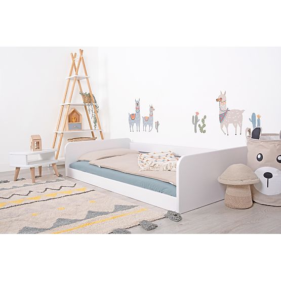 Rastúca posteľ Nell 2v1 - biela