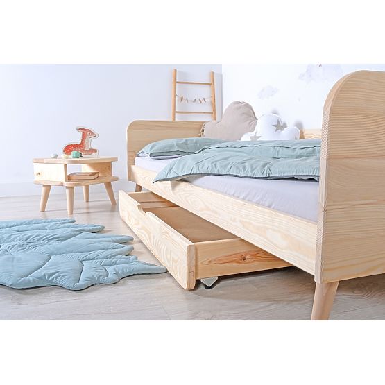 Rastúca posteľ Nell 2v1 - lakovaná