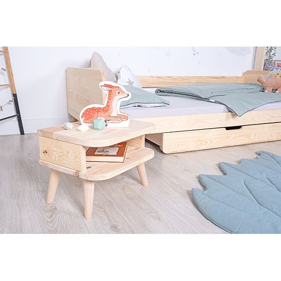 Rastúca posteľ Nell 2v1 - lakovaná