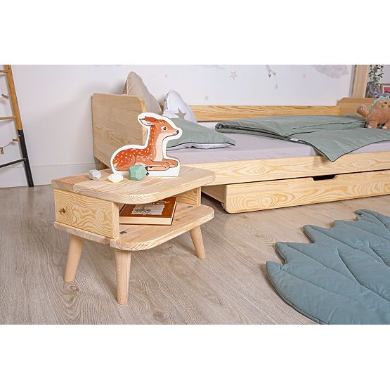 Rastúca posteľ Nell 2v1 - prírodná