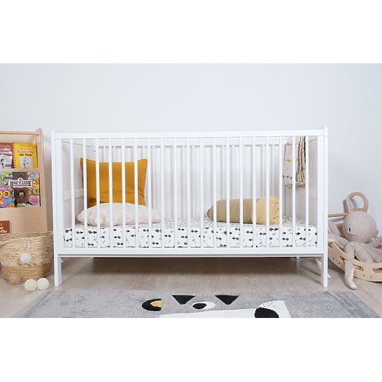 Rastúca postieľka William biela