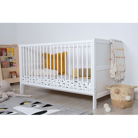 Rastúca postieľka William biela