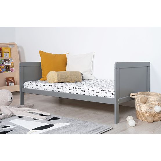 Rastúca postieľka William sivá