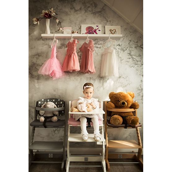 Rastúca stolička Sissi - šedá