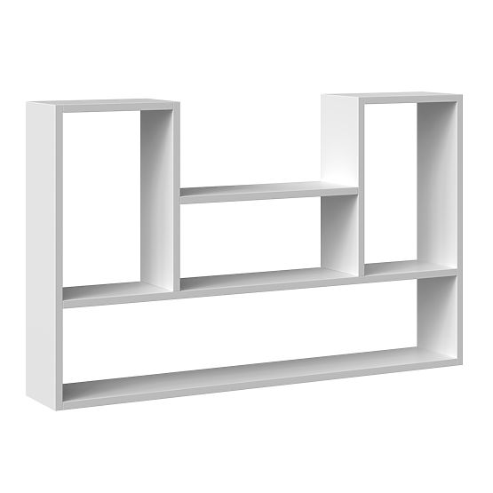 Regál BILBAO 4P BIELY