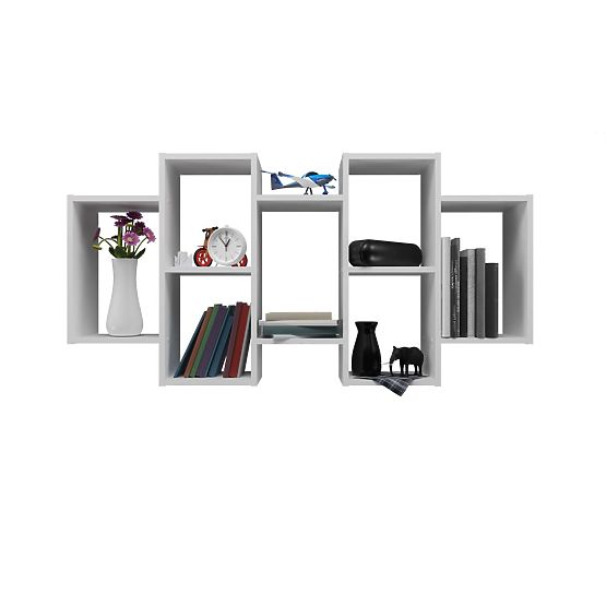 Regál BILBAO 7.0 BIELY