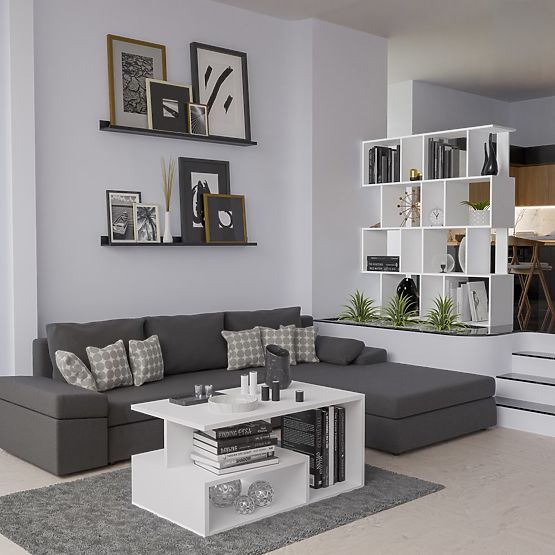 Regál Fiesta 4P BIELY