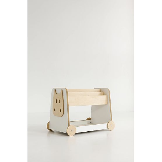 Regál na hračky s kolieskami