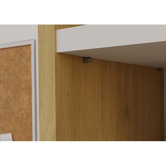 Regál Onyx R40 DUB ARTISAN BIELA