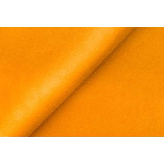 Retro detské kresielko Velvet - horčicová