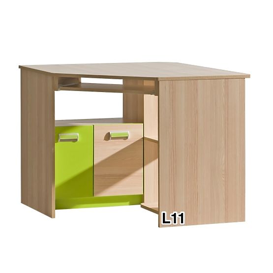 Rohový písací stôl Lorento L11