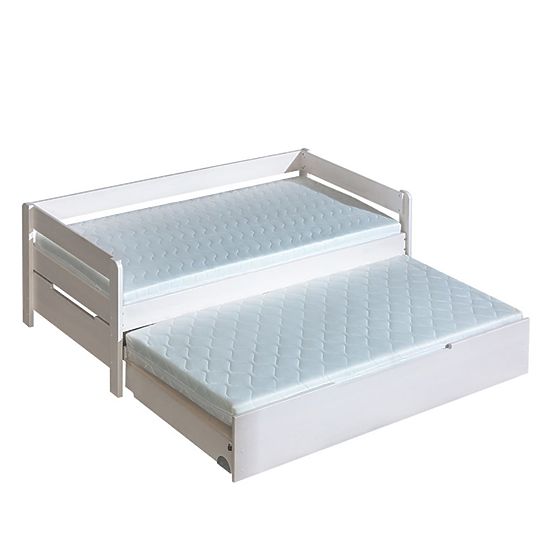 Rozkladacia posteľ BORYS - biela