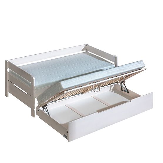 Rozkladacia posteľ BORYS - biela