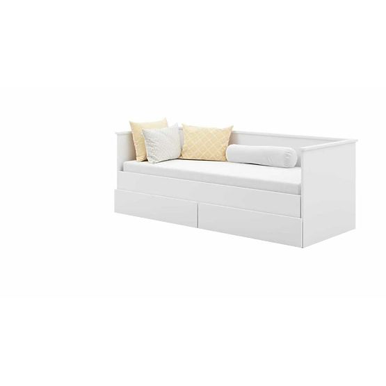Rozkladacia posteľ HELIOS 200x80 cm - biela