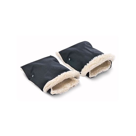 Rukávnik na kočík 2 ks Sensillo 45x21 black Čierna