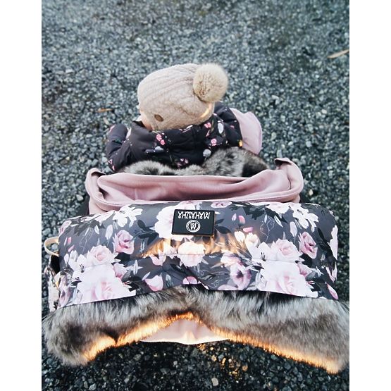 Rukávnik na kočík - Nočná kvety