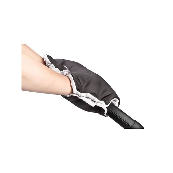 Rukávnik na kočík z Minky Sensillo 40x45 black Čierna