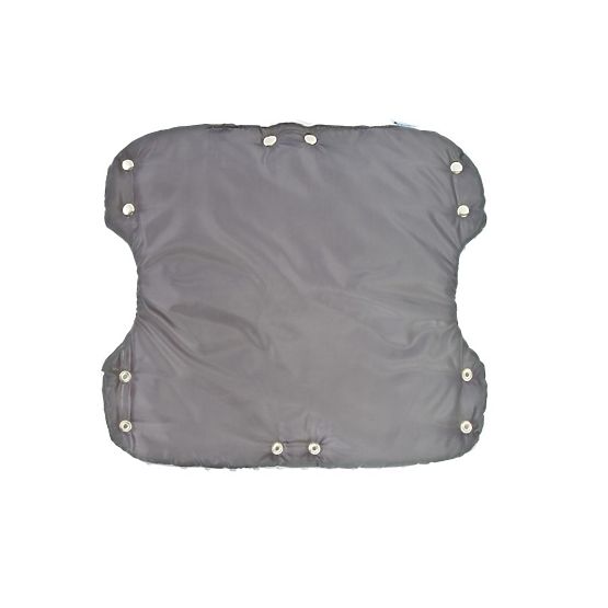 Rukávnik na kočík z Minky Sensillo 40x45 black Čierna