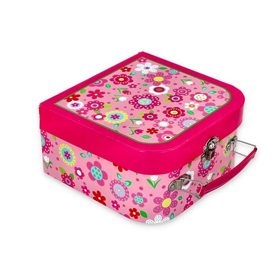 Ružový čajový set