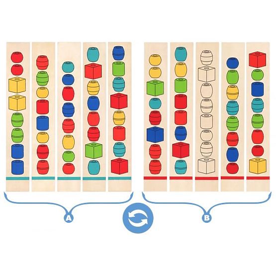 Sada na opakovanie sekvencií s korálkami