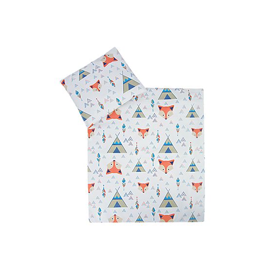 Sada obliečok do postieľky 120x90 cm FOX - béžová